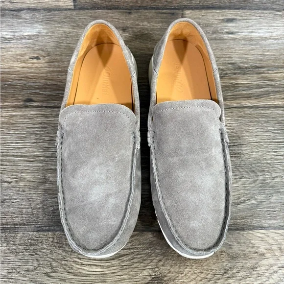 OluKai Ka'a Loafer Slip on Shoes Men's Size 10 Grey‎ New - Picture 5 of 9